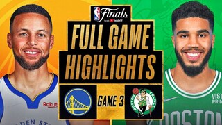 GOLDEN STATE WARRIORS vs BOSTON CELTICS FULL GAME 3 HIGHLIGHTS | 2022 NBA Finals GAME 3 NBA 2K22