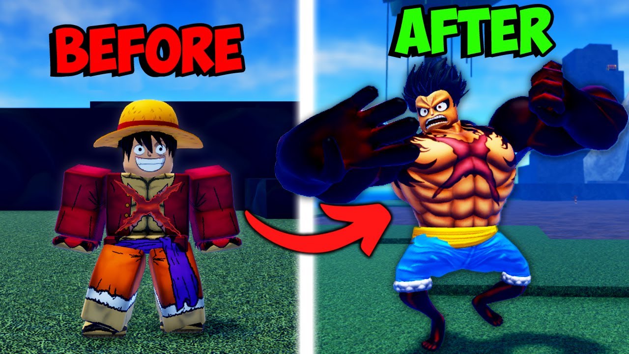 Fruit Battlegrounds] Gear 5 Luffy Vs Kaido In One Piece Roblox - BiliBili