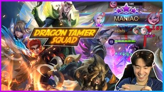 Dragon Tamer Squad in Rank! |MLBB