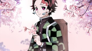 "Kimetsu no Yaiba tulisan tangan" arang / Setelah mengucapkan selamat tinggal padamu, ini adalah awal yang baru