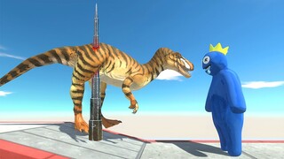 Avoid Obstacles and Attack Blue - Animal Revolt Battle Simulator