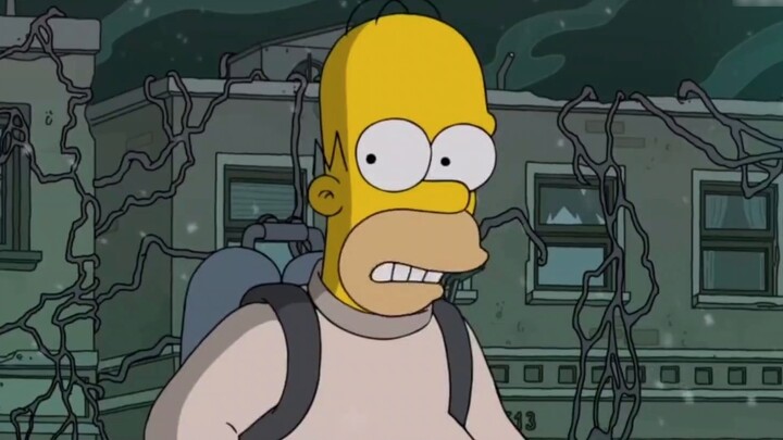 The Simpsons: Bạn sẽ làm gì khi bước vào một thế giới khác, Homer chọn cách giải quyết