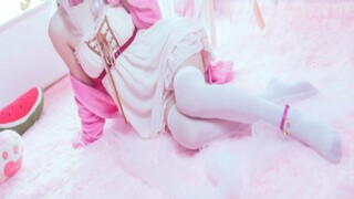 【cos合集】小姐姐cosplay「K」neko，这样的少女粉色系猫娘要怎么才能拥有呢！