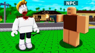 NPC變聰明後開始殺人了😨結果會發生什麼事呢？！「NPC變聰明了」#2【Roblox 機械方塊】