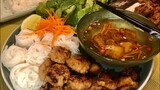 How to make Bún chả (Vietnamese street food) BunCha recipe อาหารเวียดนาม ทำกินเอง ง่ายๆ