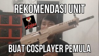 rekomendasi unit buat tactical cosplayer pemula