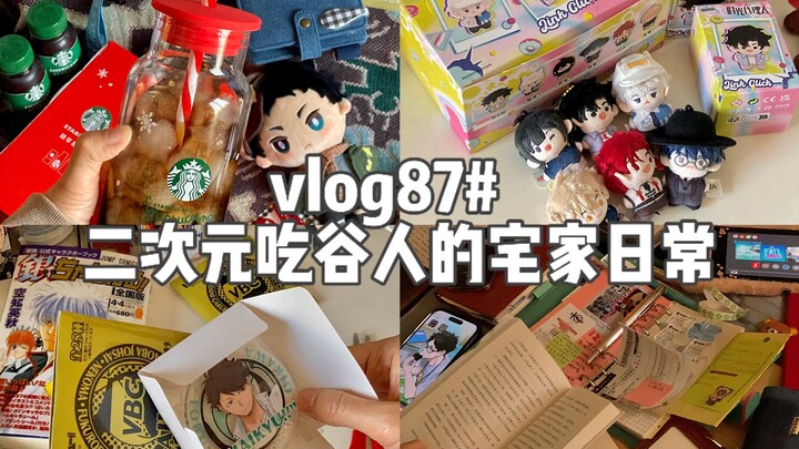 vlog/二次元吃谷人的宅家日记/星巴克水杯/时光代理人棉花娃娃/排球少年vbc/炉石酒馆/晚间日常