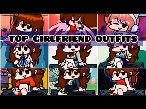 TOP Girlfriend Outfits | Girlfriend FNF Friday Night Funkin' | GF Costumes