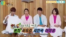 Happy Together ep 323 KTV Show (engsub) with Seo In Guk, IU, Sayuri and Kwang Hee