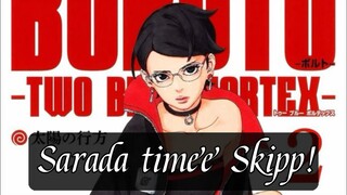 sarada in time skip 😍??