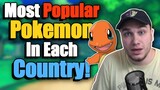 Most Popular Pokemon In Every Country!