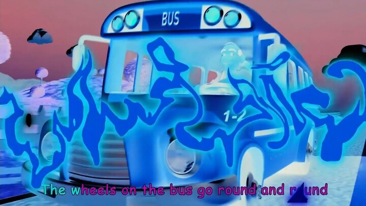 Wheels on the Bus THERMAL BUS Awesome Inverted Color CocoBaby
