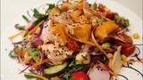 Smoked Salmon with Rainbows Salad Super Healthy