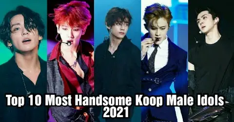 The most handsome kpop male idols 2024