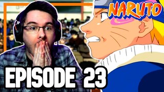 GENIN TAKEDOWN!! | Naruto Episode 23 REACTION | Anime Reaction