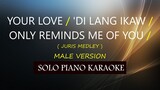YOUR LOVE / 'DI LANG IKAW / ONLY REMINDS ME OF YOU ( MALE VERSION ) ( JURIS MEDLEY ) (COVER_CY)