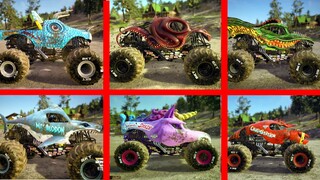 Monster Jam Steel Titans 2 - All Crazy Creatures Locations