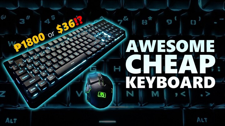 The best keyboard I had under $40 or ₱2000