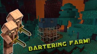 How to make a Automatic Piglin Barterer in Minecraft