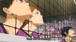 *Haikyuu* Karasuno vs Shiratorizawa epic battle part2.