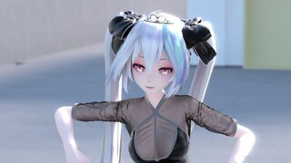 【MMD クロスシミュ】アンノウン・マザーグース oleh Tda style change 変黑ミク