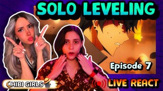 SUN JIN WOO WENT OFF | Solo Leveling Episode 7 Live React