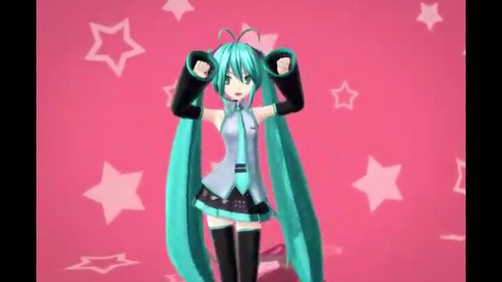 The more famous 3D Hatsune Miku models from 2007 to 2011