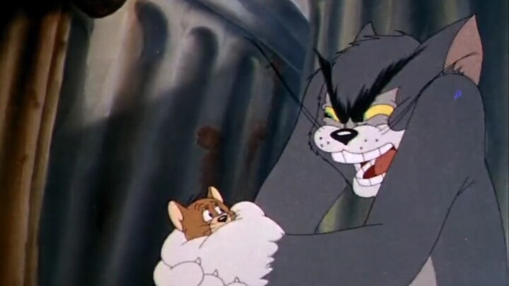 Melihat tawa ajaib Tom di "Tom and Jerry"