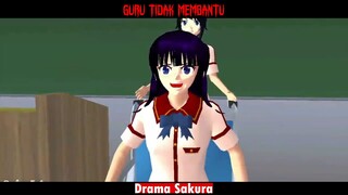 Muridnya di pukulin gurunya diem aja !!! HOROR SAKURA SCHOOL SIMULATOR