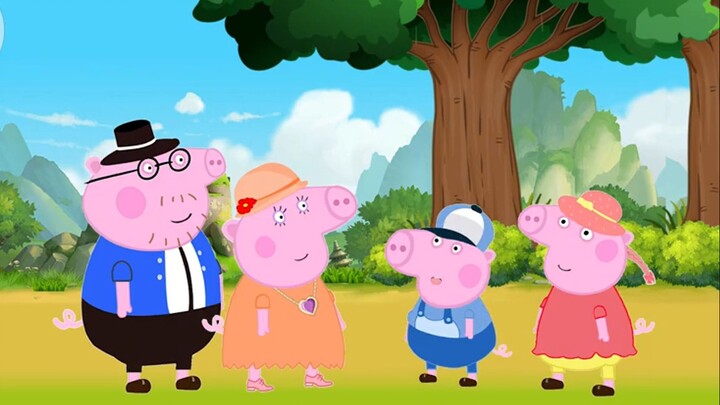 Peppa Pig dan keluarganya pingsan. Tolong bantu Peppa Pig.