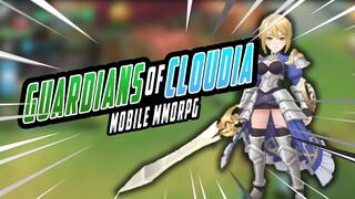 This is Guardians of Cloudia - Free to Play Mobile MMORPG