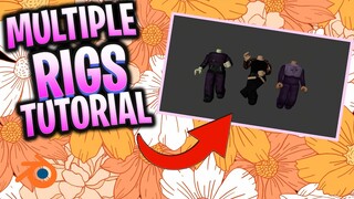 How to add Multiple Rigs in Blender 2.8 || Roblox Blender 2.8 Tutorial