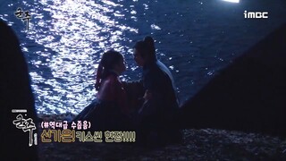 Emperor Ruler of the mask "kissing scene" behind scene#YooSeungHo & Kim So Hyun