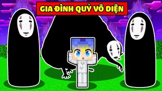 TÔ GÀ EM BÉ ĐƯỢC GIA ĐÌNH QUỶ VÔ DIỆN NHẬN NUÔI TRONG MINECRAFT* 24H SỐNG TRONG VÙNG ĐẤT LINH HỒN