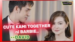 DI MAPIGILAN ang KILIG! ni DAVID LICAUCO ng SABIHIN NIYANG "CUTE SILA TOGETHER" ni BARBIE FORTEZA