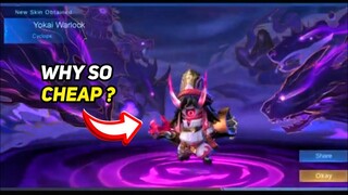 DRAW CYCLOPS COLLECTOR YOKAI WARLOCK SKIN AT 50% OFF || GUIDE FOR CYCLOPS COLLECTOR SKIN MLBB