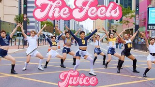 TWICE兔瓦斯的最新单曲《The Feels》9人翻跳！泪奔！【B2舞团】