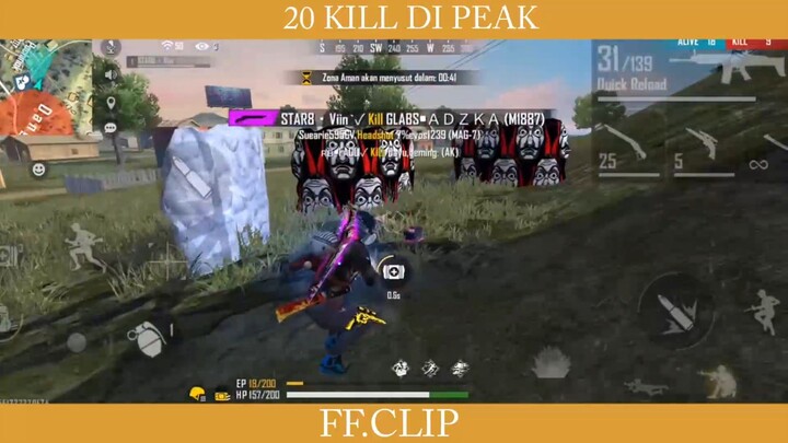 20 kill di peak