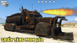 GTA 5 Xe Độc Và Lạ #1: Siêu Chiến Tăng Ngày Tận Thế Náo Loạn Thành Phố  "Cạp" Nát Tất Cả Mọi Thứ