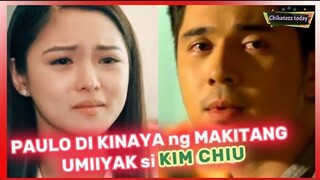 HALOS DI MAIPINTA MUKHA ni PAULO AVELINO ng HARAP-HARAPAN MAKITANG UMIYAK si KIM CHIU !!