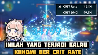 Jadi ini Alasan Kenapa Crit Rate Kokomi Minus ? - Genshin Impact