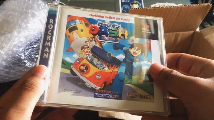 Original Mega Man Legends PS1 Disc Unboxing
