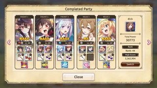 Konosuba Fantastic Days: Arena top 100 teams as of Nov 20,2021(record only, for use later)