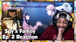 Spy x Family Episode 2 Reaction | LOID AND YOR ARE SO PERFECT FOR EACH OTHER!!!