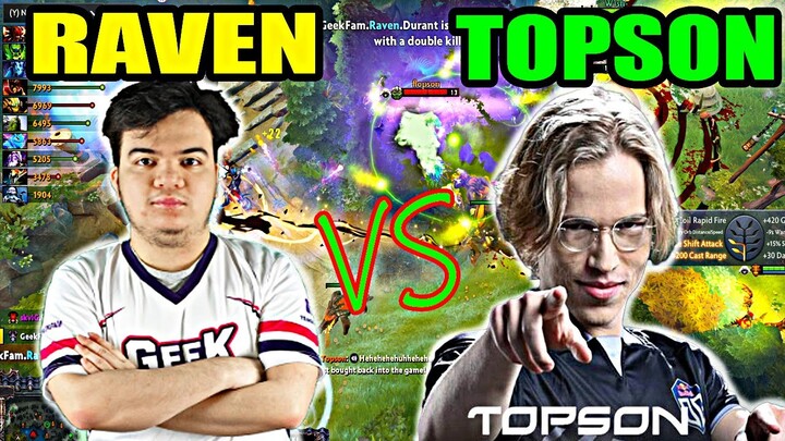 Geek FaM RAVEN vs OG TOPSON RAGE QUIT