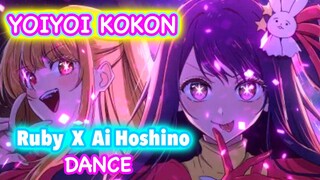 3D animation yoiyoi kokon Ruby feat Ai hoshino dance