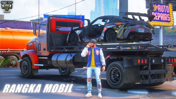 NGAMBIL BANGKAI SUPRA GR UNTUK DI REBUILD !! - GTA V ROLEPLAY INDONESIA