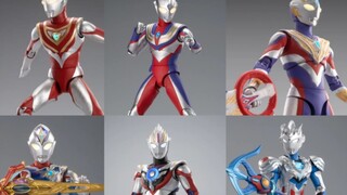 Zhongdong Ultraman series เปิดตัวภาพอย่างเป็นทางการของ Tiga Gaiyatli Gadke Orb Zeta