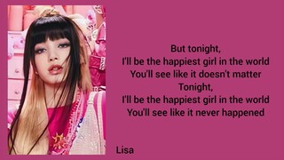 Blackpink - The Happiest Girl [Lyrics]