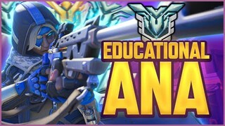 EDUCATIONAL Top 500 Overwatch 2 Ana Gameplay | Lijiang Tower